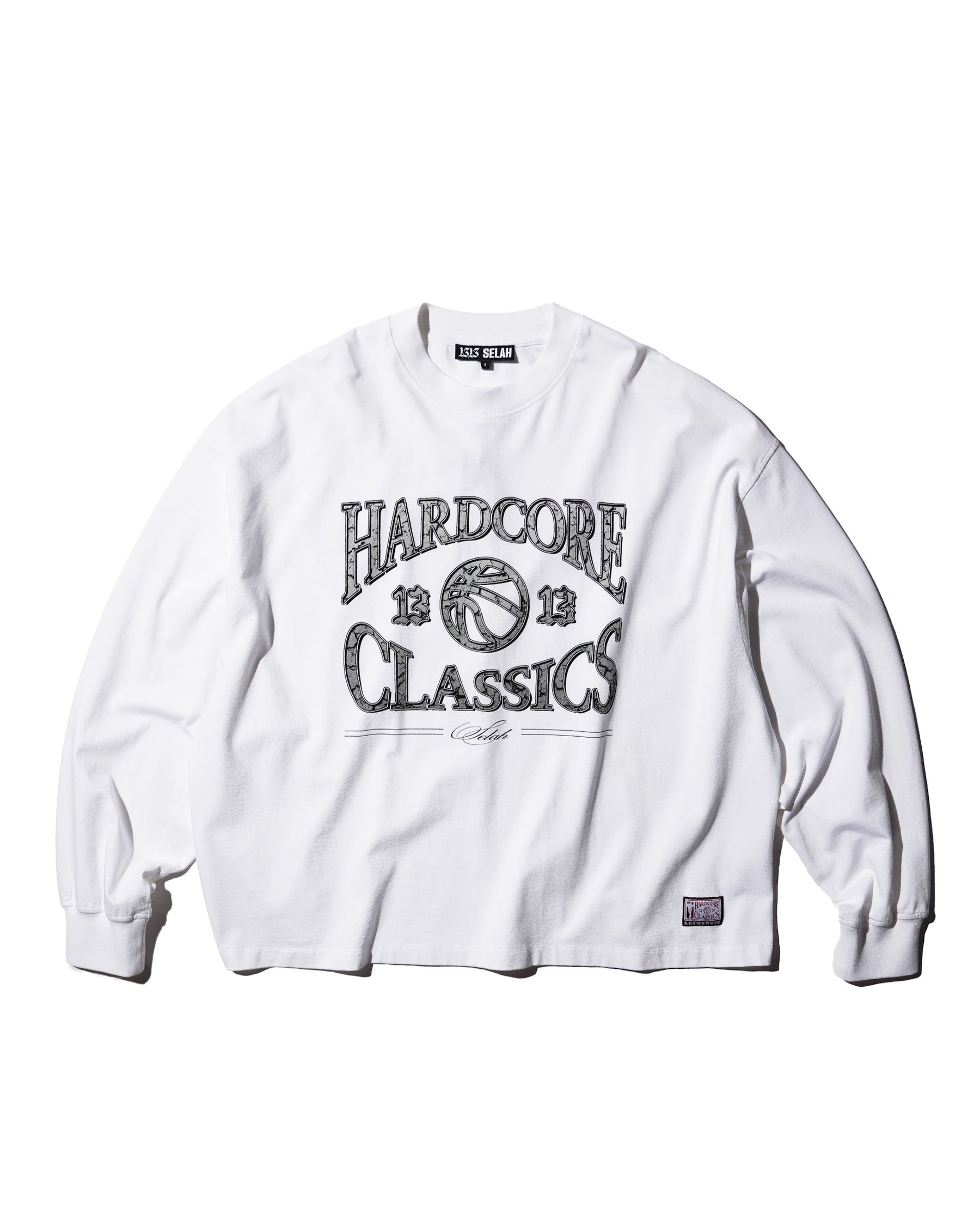 1313 SELAH / HARDCORE CLASSICS LONGSLEEVE WHITE