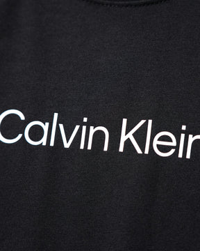 Calvin Klein / PRINTED LOGO TEE BLACK