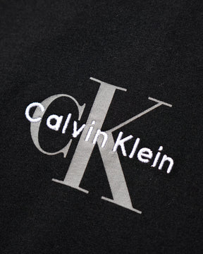 Calvin Klein / PRINTED LOGO TEE BLACK