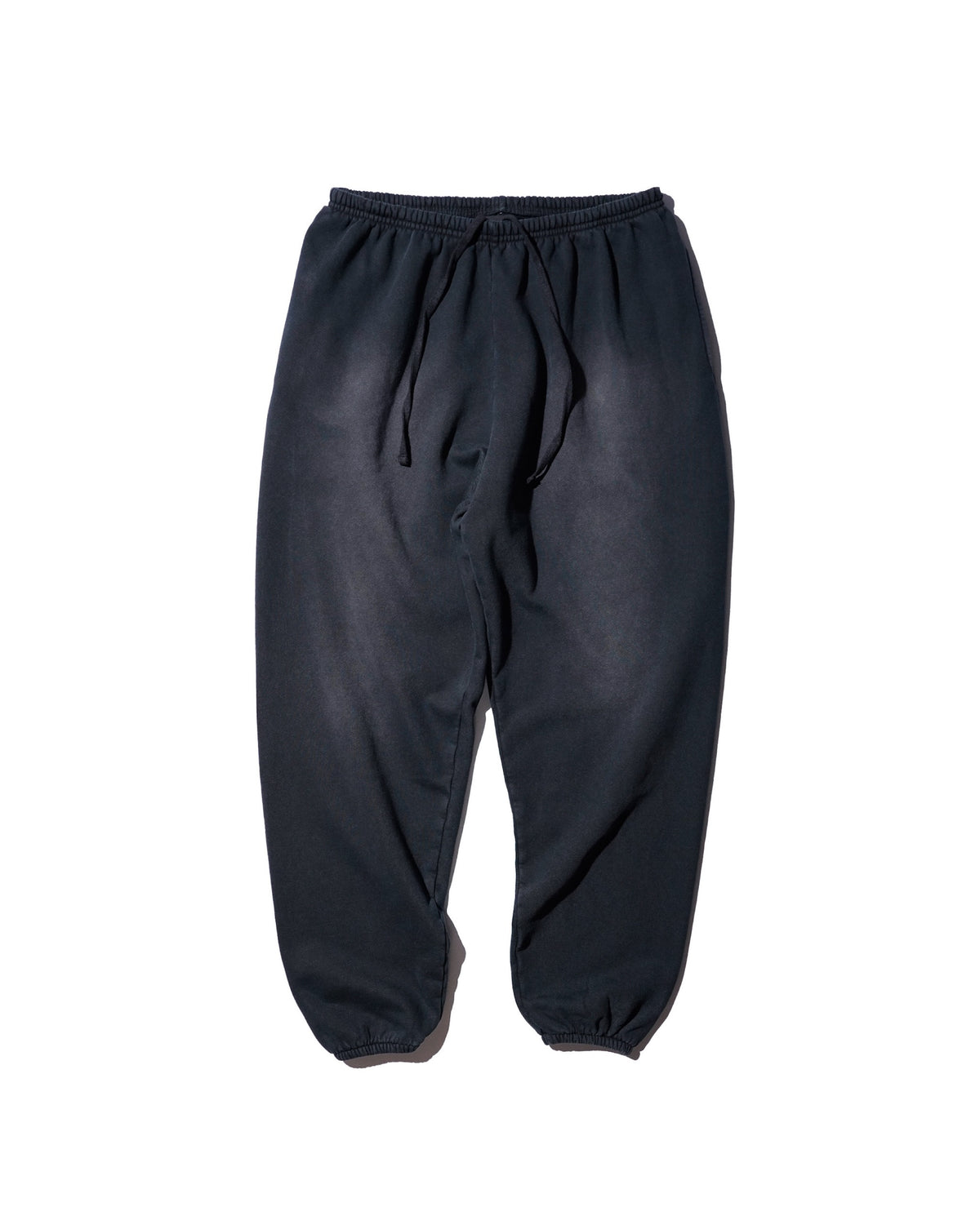 CCTB / CHAIN BAGGY SWEAT PANTS FADED BLACK