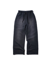 CCTB / CHAIN WIDE LEG SWEAT PANTS FADED BLACK