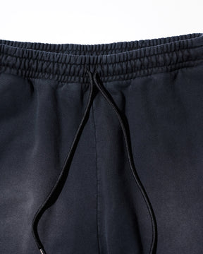 CCTB / CHAIN WIDE LEG SWEAT PANTS FADED BLACK