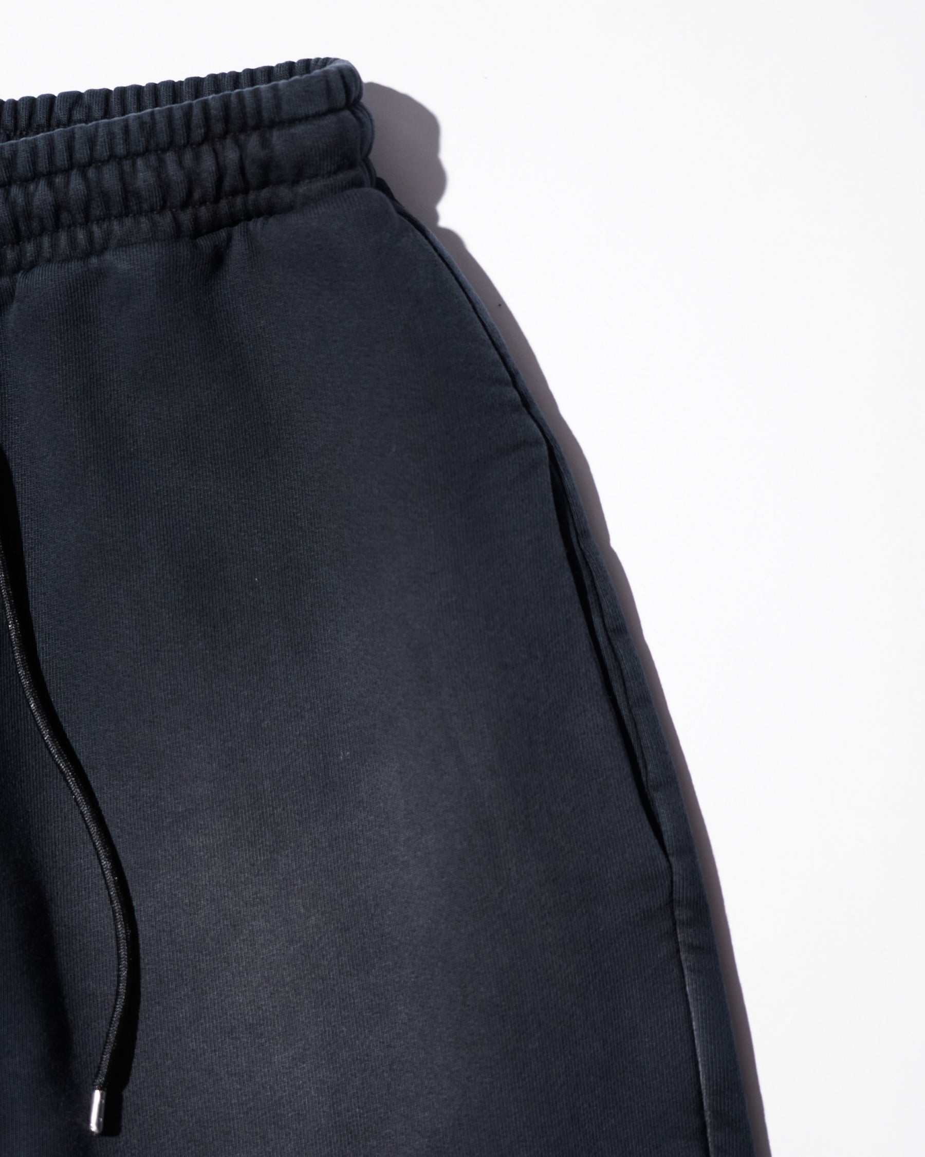CCTB / CHAIN WIDE LEG SWEAT PANTS FADED BLACK