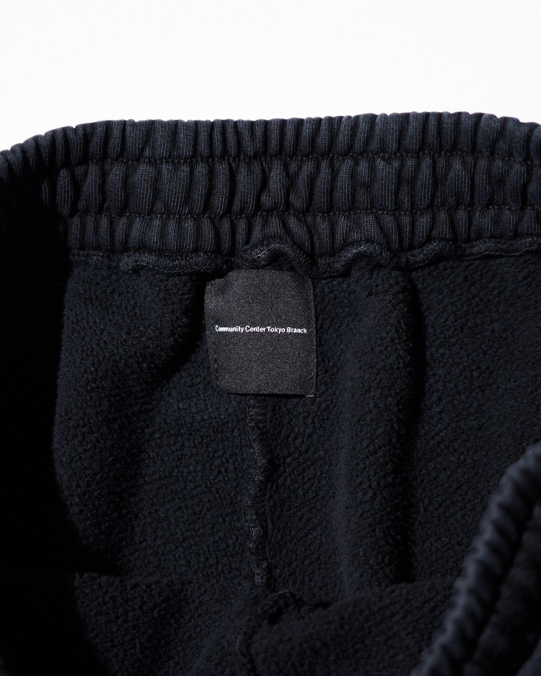 CCTB / CHAIN WIDE LEG SWEAT PANTS FADED BLACK