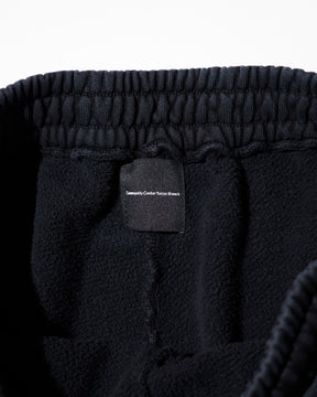 CCTB / CHAIN WIDE LEG SWEAT PANTS FADED BLACK