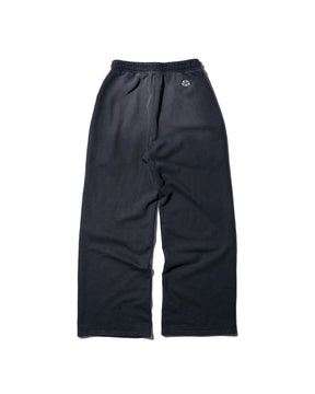 CCTB / CHAIN WIDE LEG SWEAT PANTS FADED BLACK