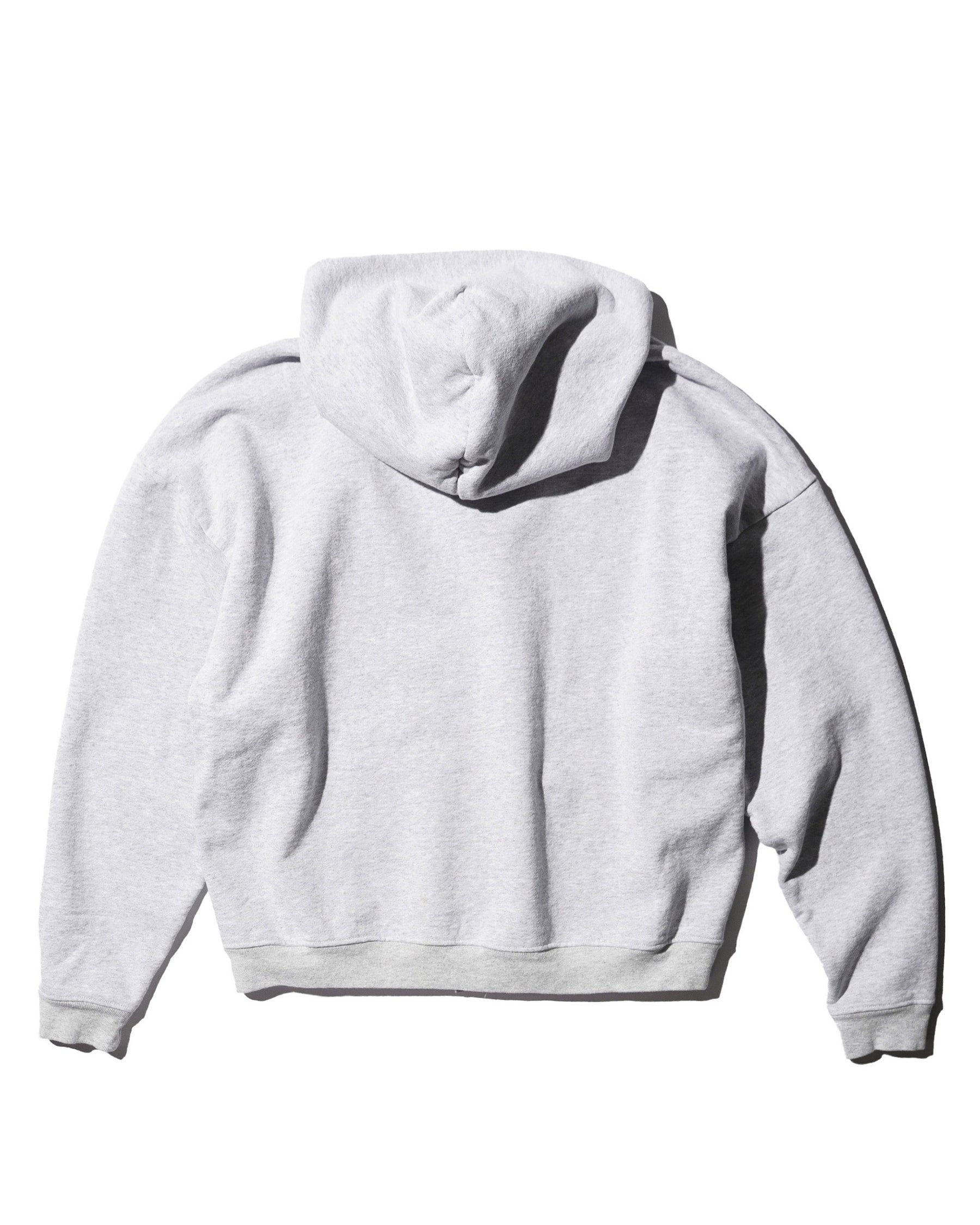CCTB / CHAIN CROP ZIP HOODIE ASH GREY
