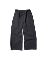 CCTB / CHAIN WIDE LEG SWEAT PANTS WASHED BLACK