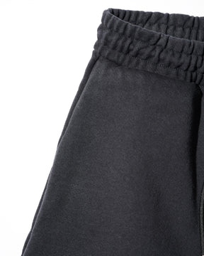 CCTB / CHAIN WIDE LEG SWEAT PANTS WASHED BLACK