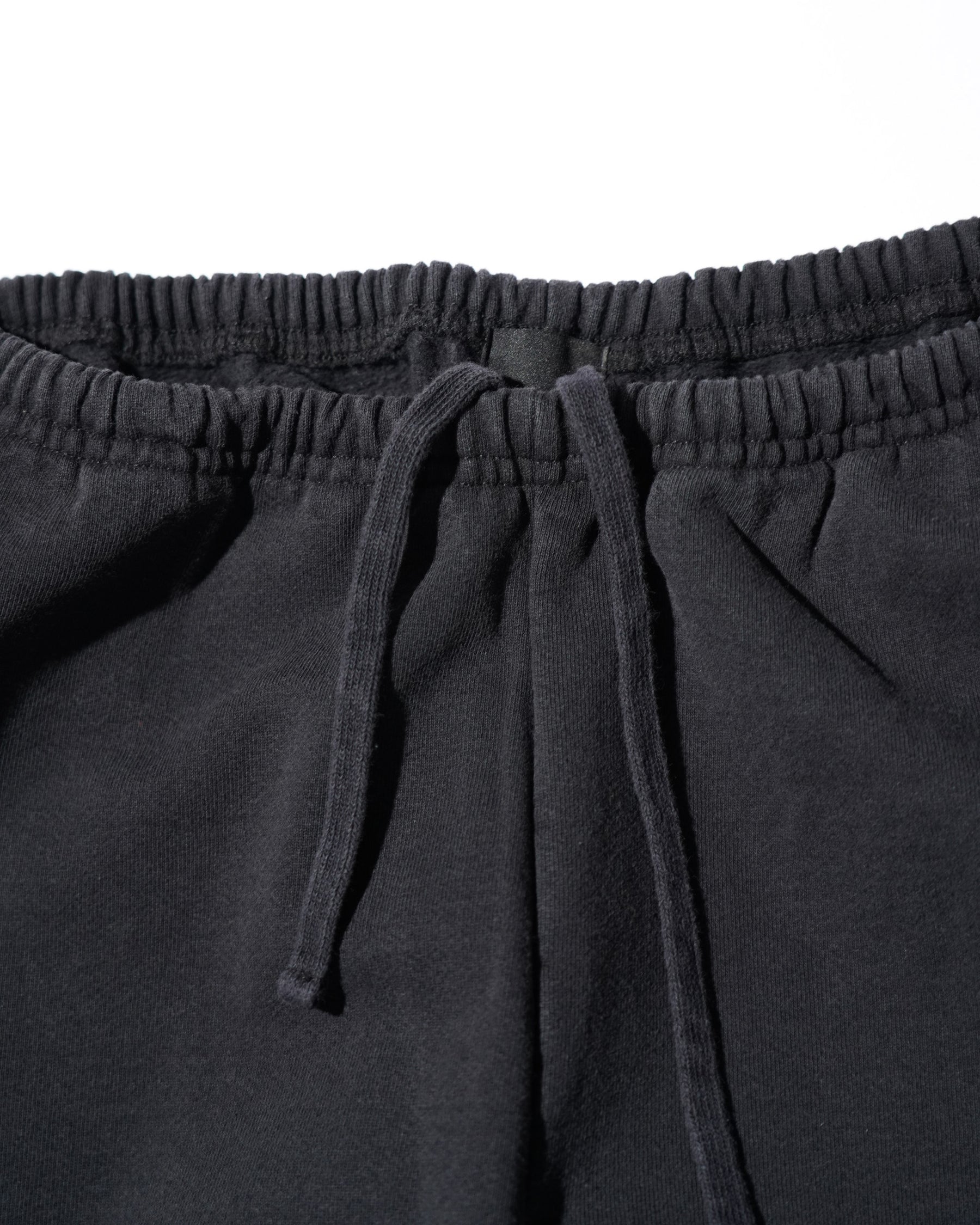 CCTB / CHAIN BAGGY SWEAT PANTS WASHED BLACK