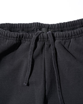 CCTB / CHAIN BAGGY SWEAT PANTS WASHED BLACK