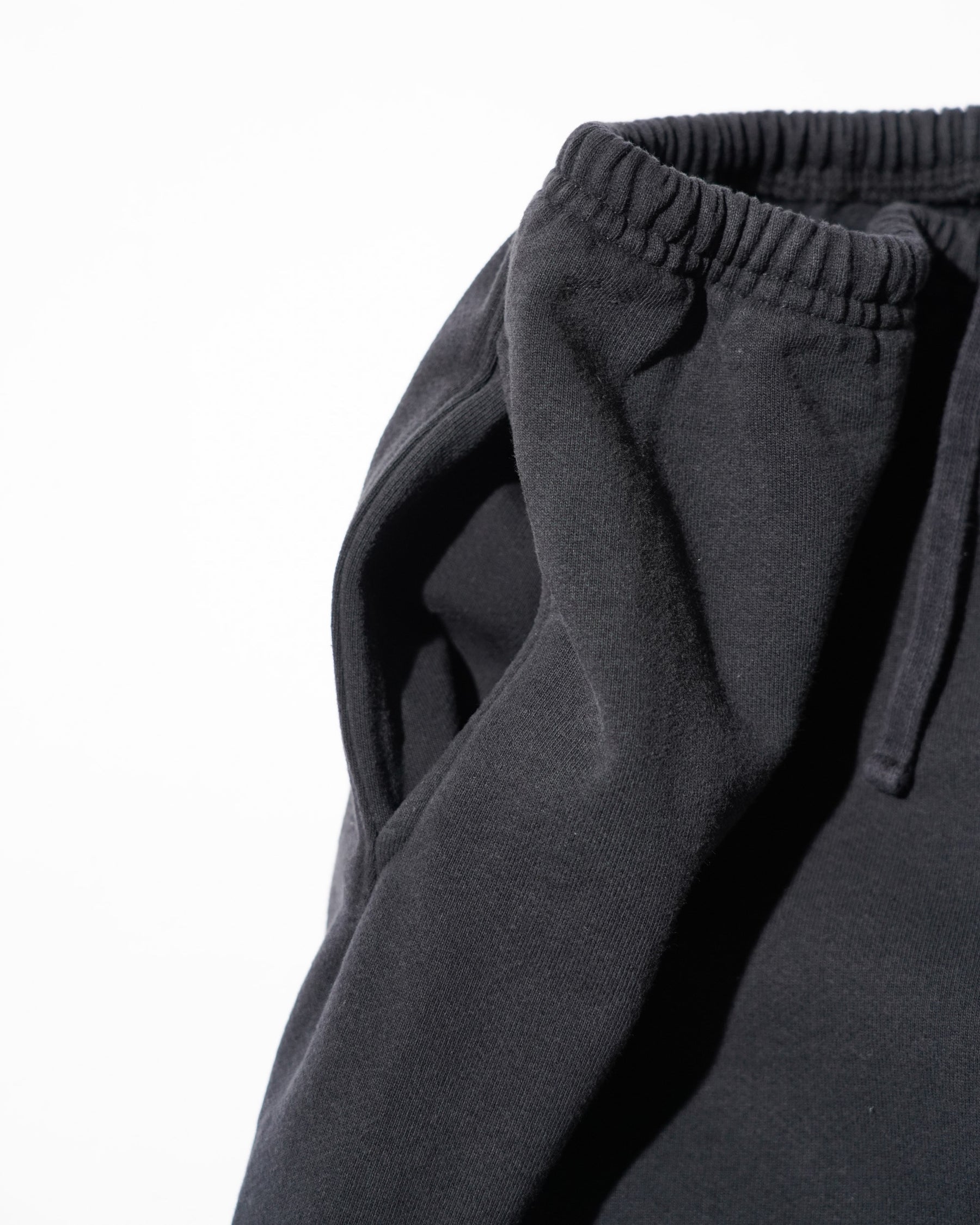 CCTB / CHAIN BAGGY SWEAT PANTS WASHED BLACK