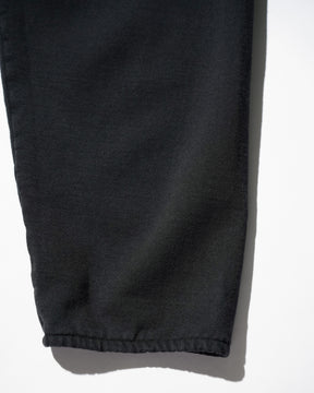 CCTB / CHAIN BAGGY SWEAT PANTS WASHED BLACK