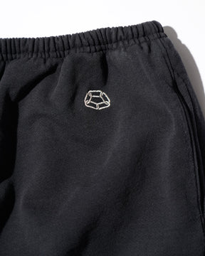 CCTB / CHAIN BAGGY SWEAT PANTS WASHED BLACK