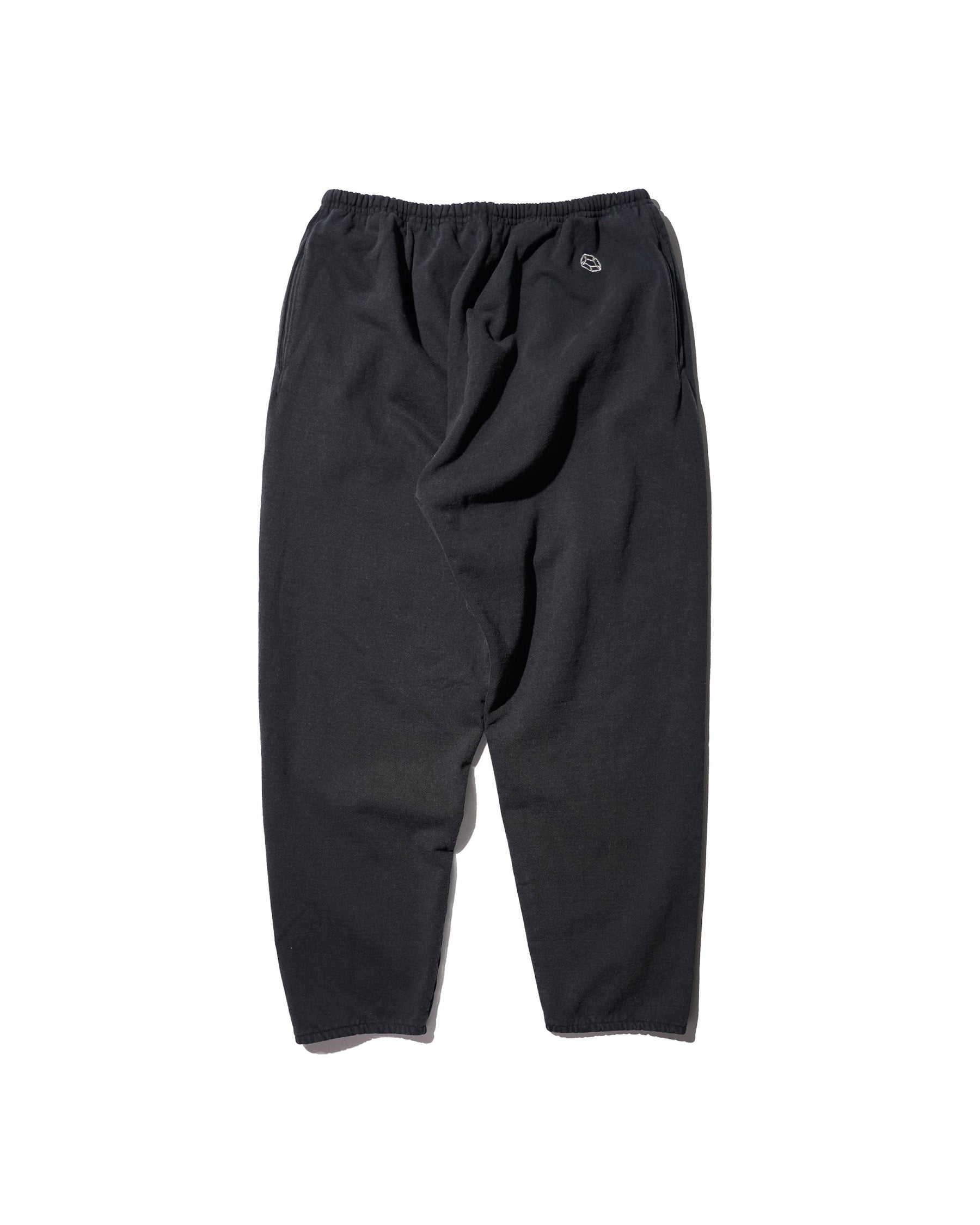 CCTB / CHAIN BAGGY SWEAT PANTS WASHED BLACK