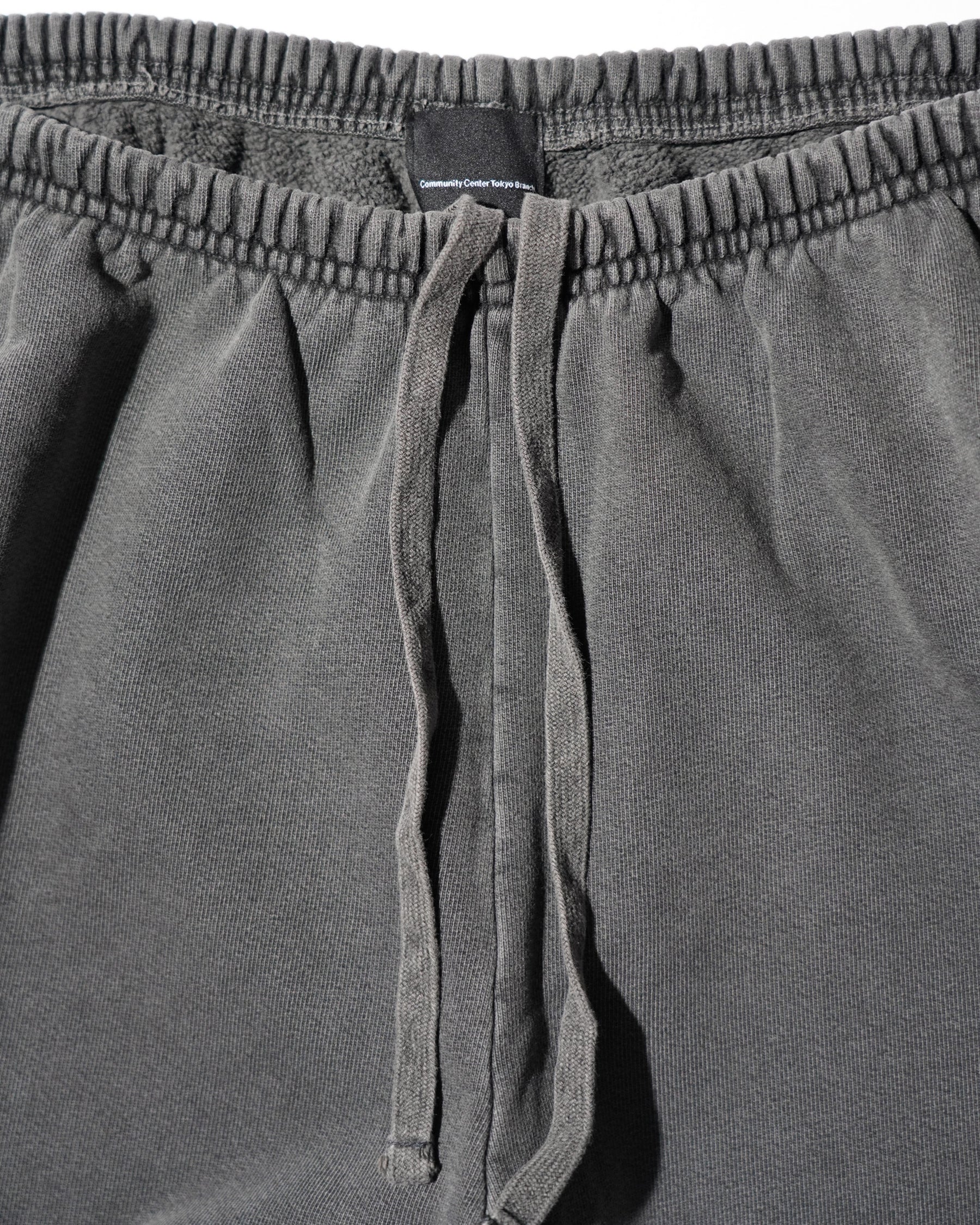 CCTB / CHAIN BAGGY SWEAT PANTS PIGMENT BLACK