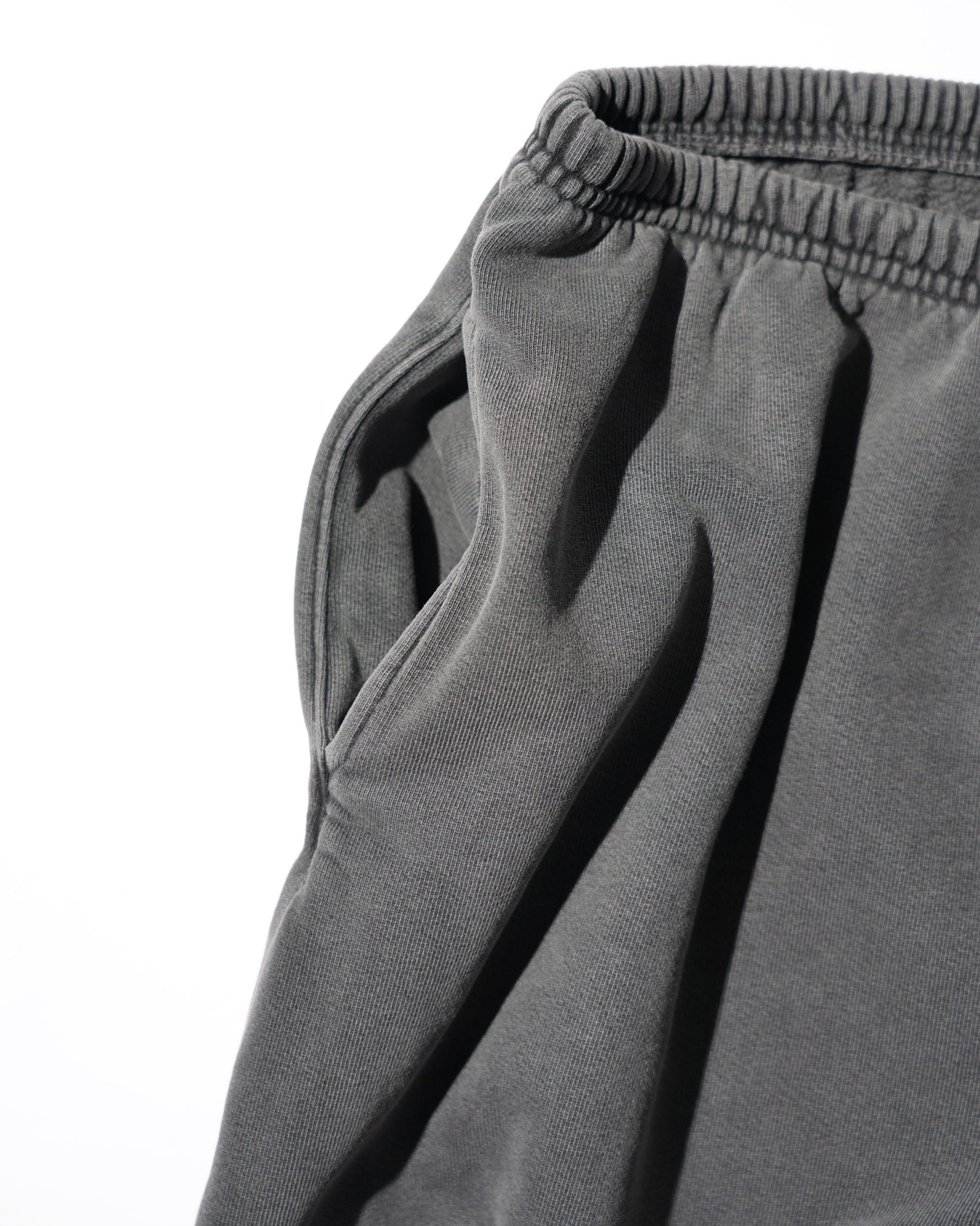 CCTB / CHAIN BAGGY SWEAT PANTS PIGMENT BLACK