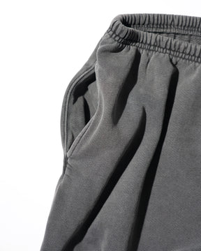 CCTB / CHAIN BAGGY SWEAT PANTS PIGMENT BLACK