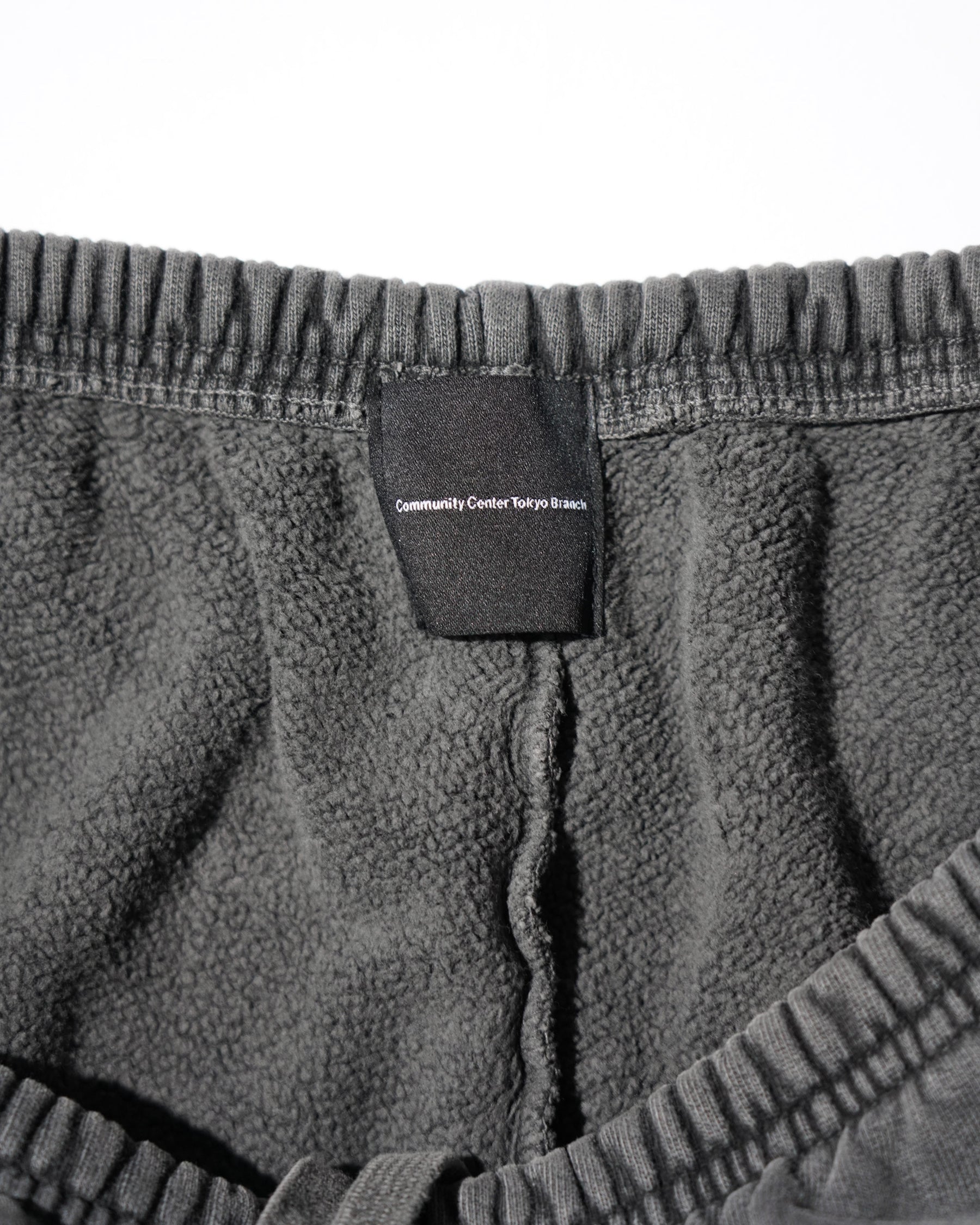 CCTB / CHAIN BAGGY SWEAT PANTS PIGMENT BLACK