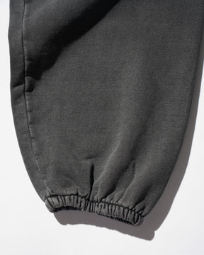 CCTB / CHAIN BAGGY SWEAT PANTS PIGMENT BLACK