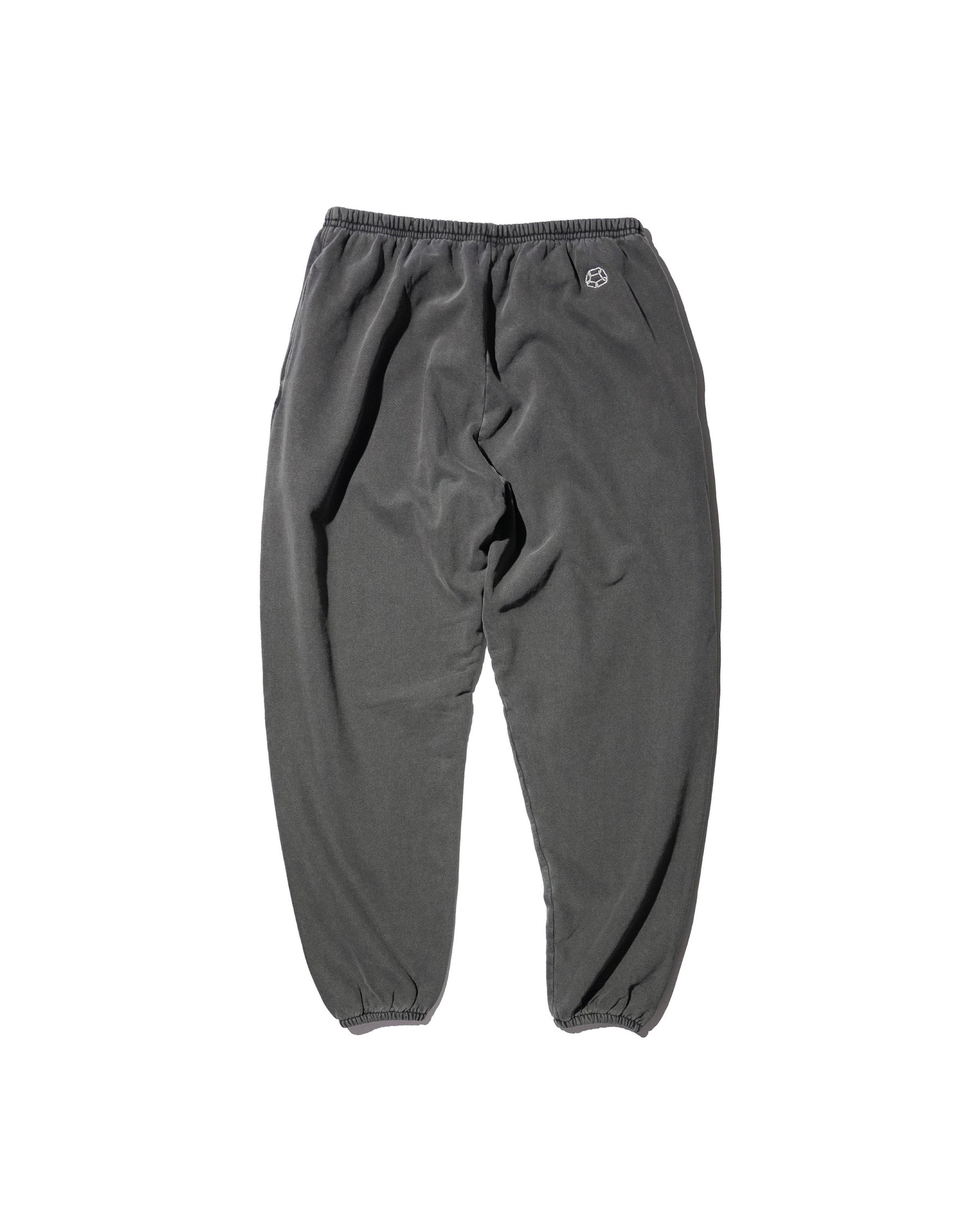 CCTB / CHAIN BAGGY SWEAT PANTS PIGMENT BLACK