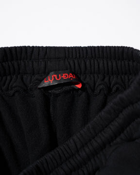 LU'U DAN / BAGGY BONTAN SWEATPANTS BLACK