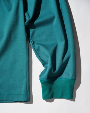 <span style="color: #f50b0b;">Last One</span> TENDER PERSON / HENRY NECK LONG TEE GREEN