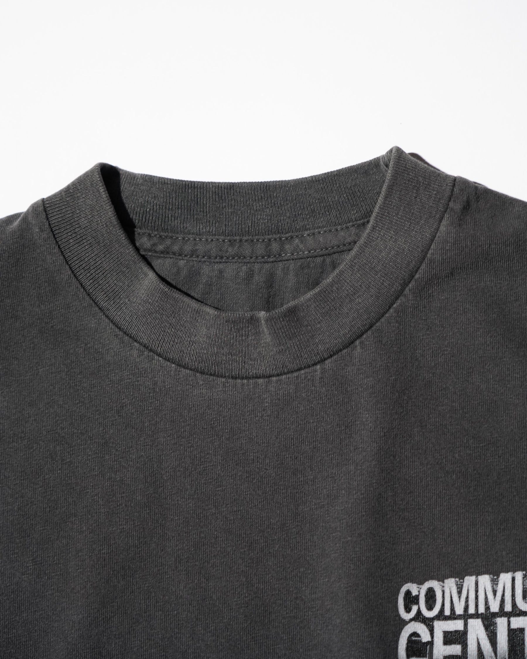CCTB / LOGO CROP T PIGMENT BLACK