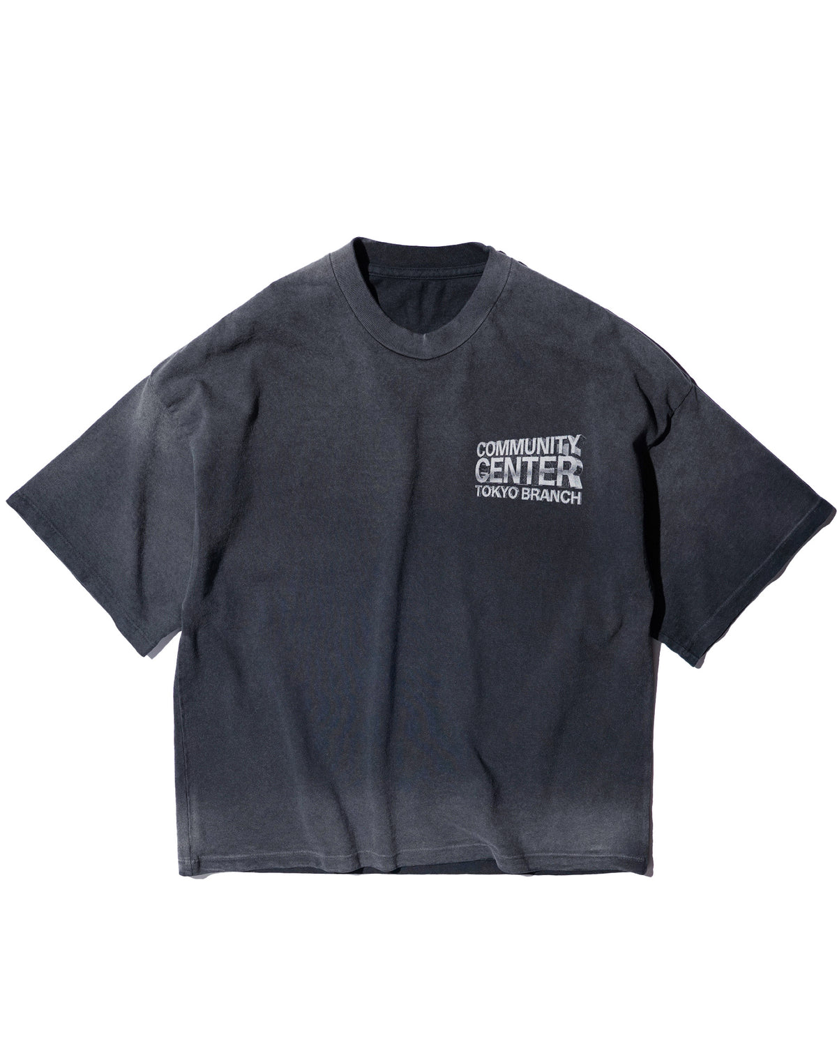 CCTB / LOGO CROP T FADED BLACK