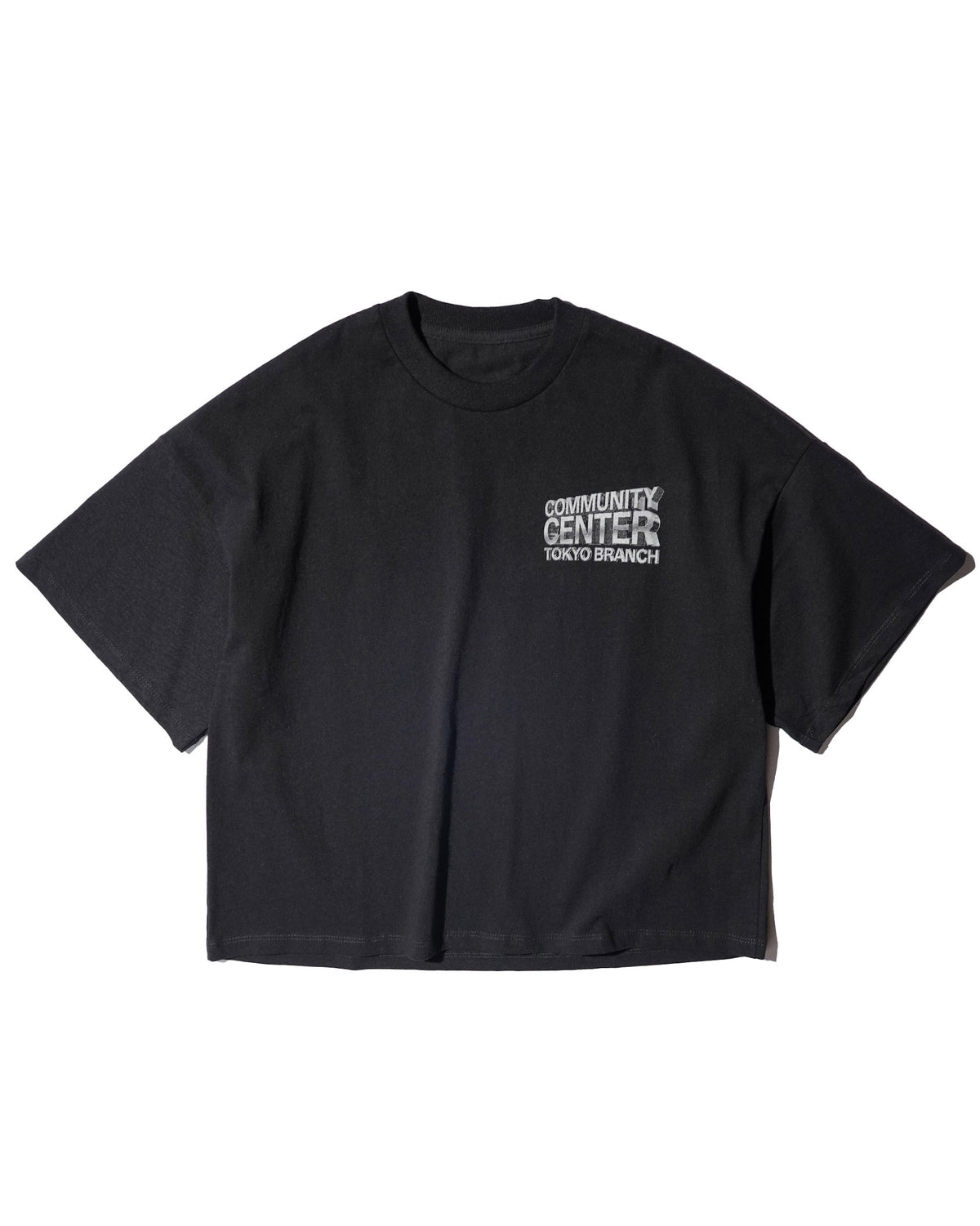 CCTB / LOGO CROP T BLACK