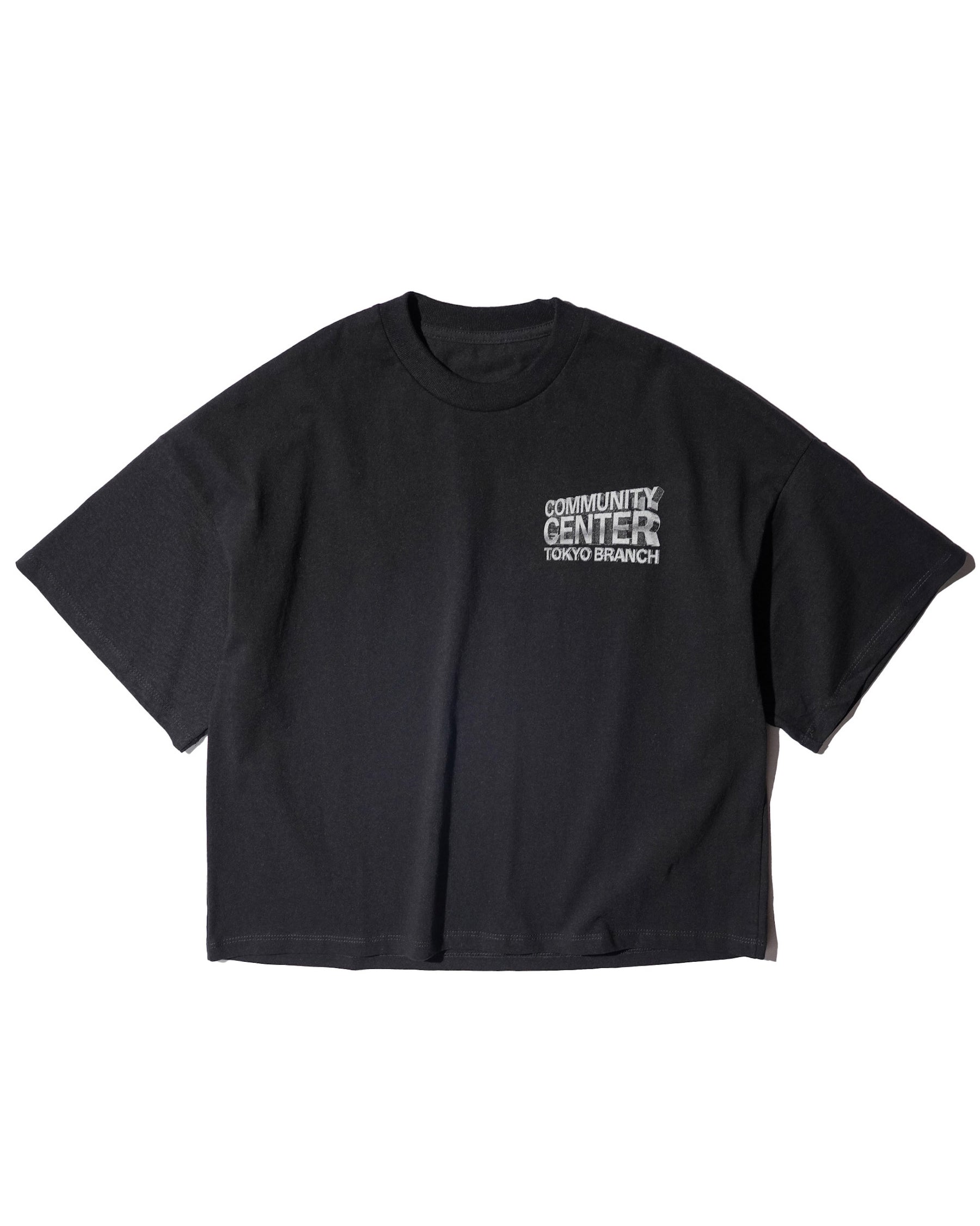 CCTB / LOGO CROP T BLACK