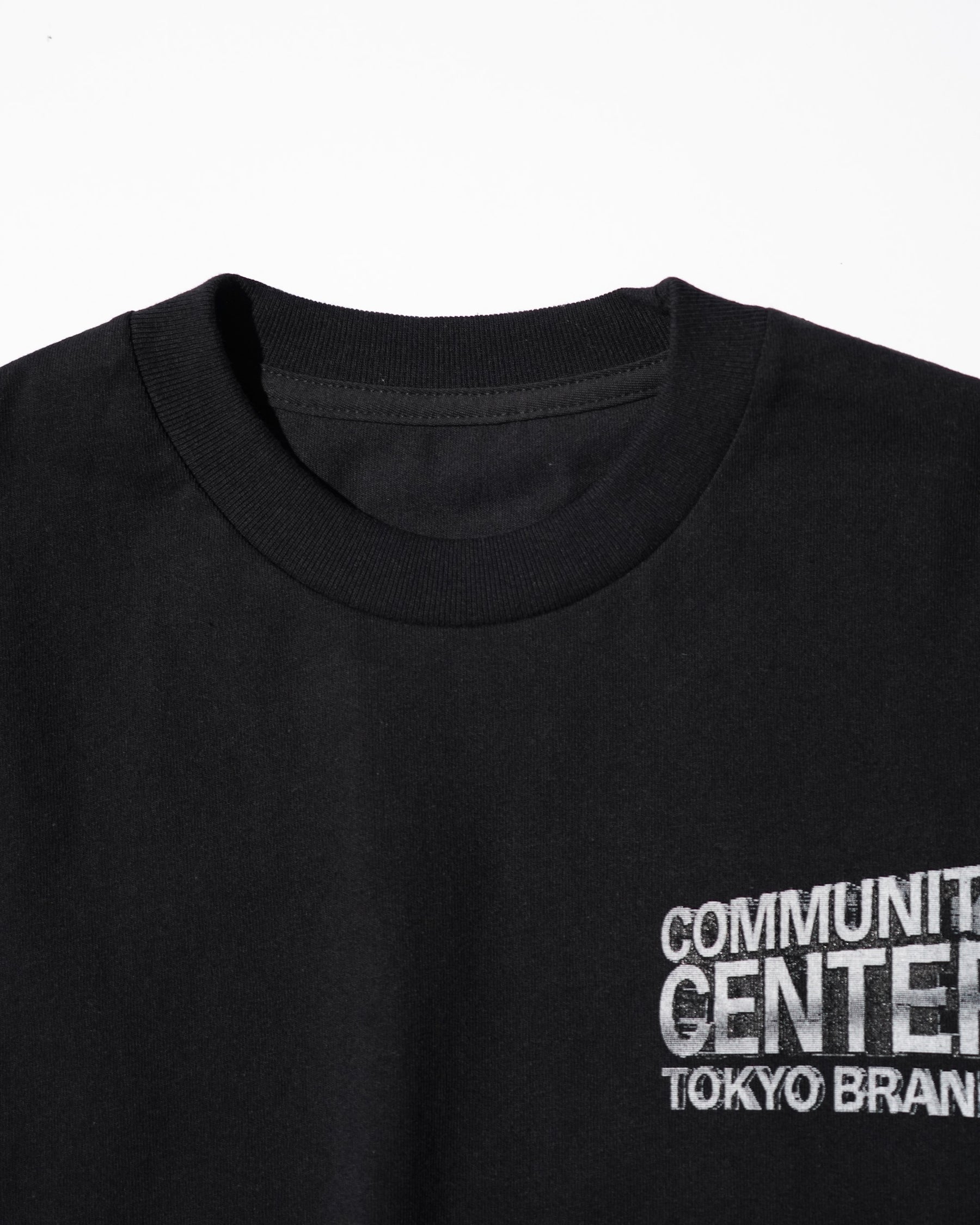 CCTB / LOGO CROP T BLACK