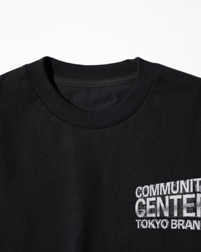 CCTB / LOGO CROP T BLACK