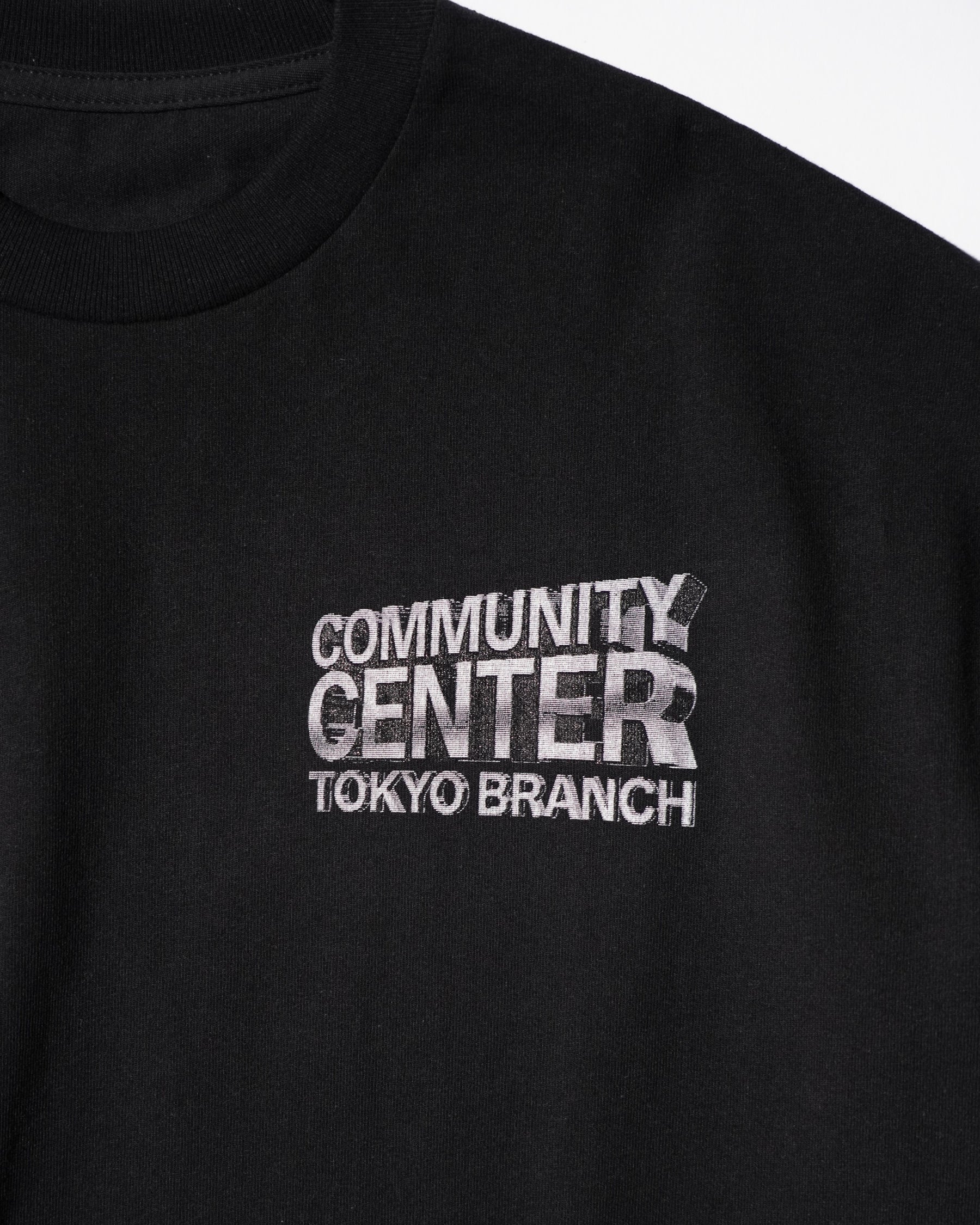 CCTB / LOGO CROP T BLACK