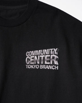 CCTB / LOGO CROP T BLACK