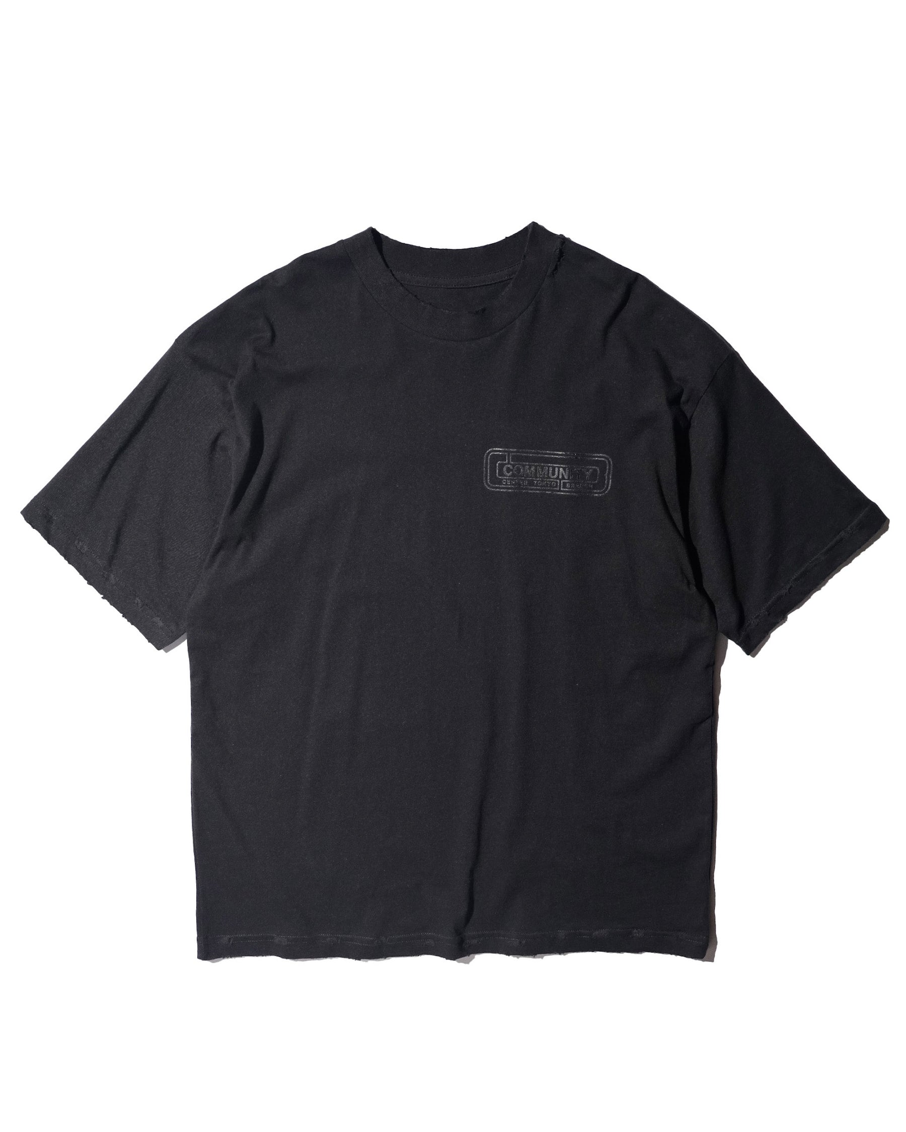 CCTB / HEATING DISTRESS T VINTAGE BLACK