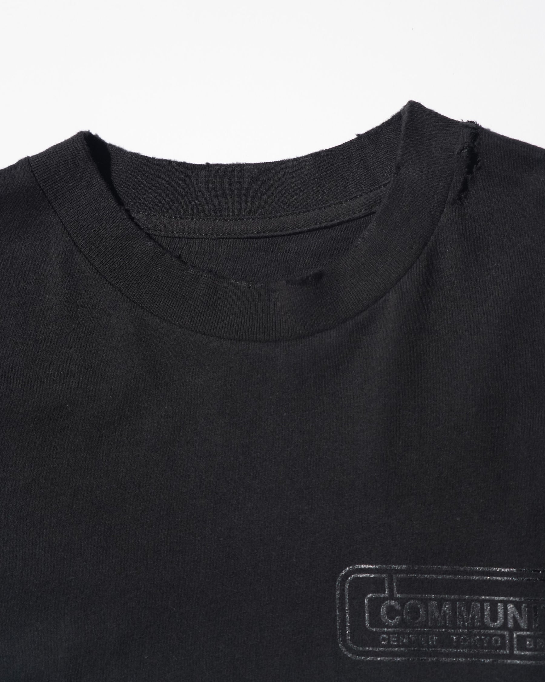 CCTB / HEATING DISTRESS T VINTAGE BLACK