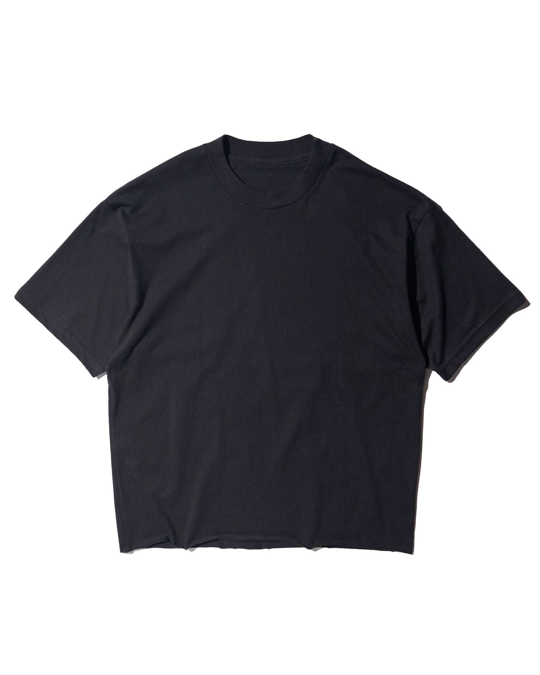 CCTB / CHAIN RAW EDGE T VINTAGE BLACK
