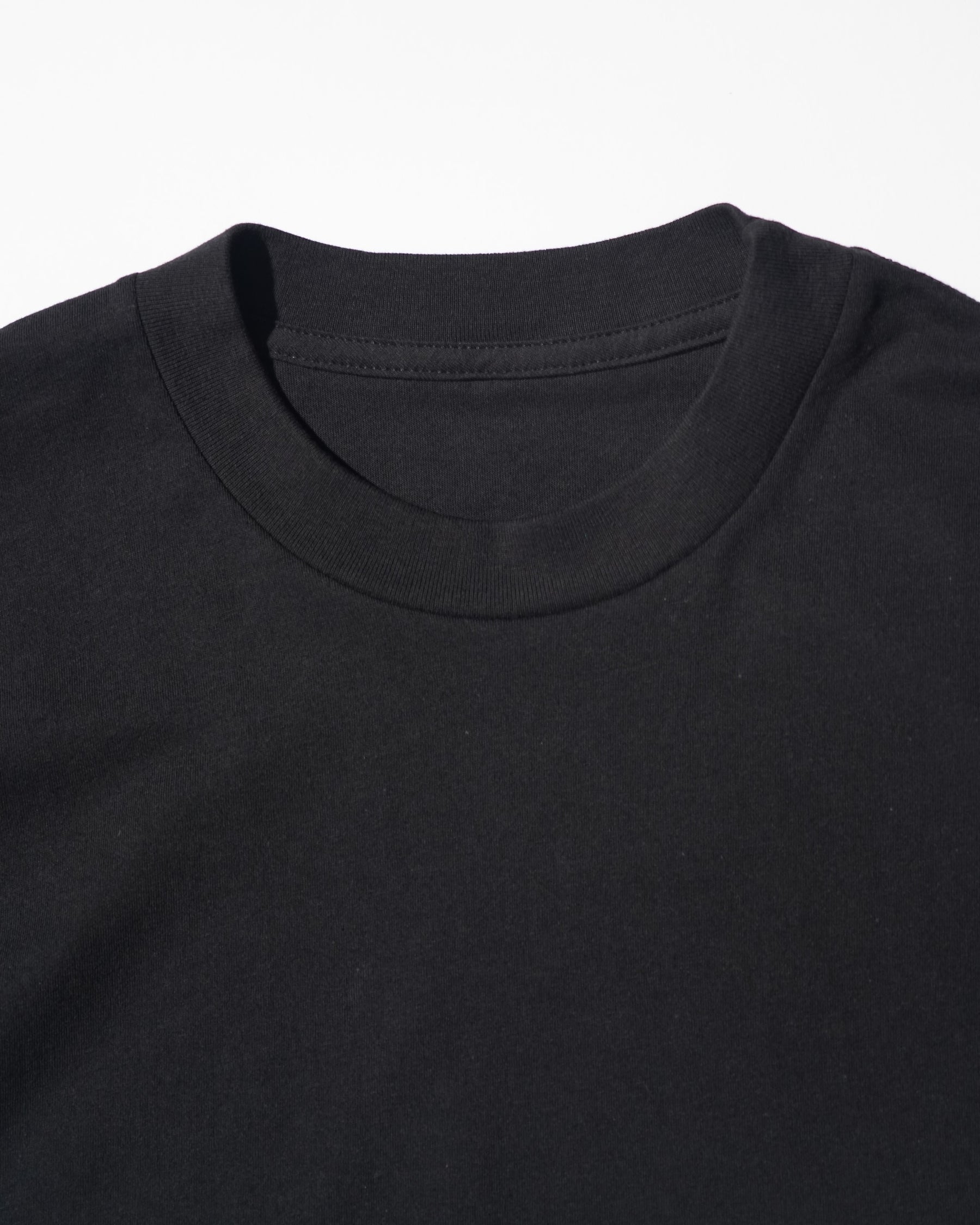 CCTB / CHAIN RAW EDGE T VINTAGE BLACK