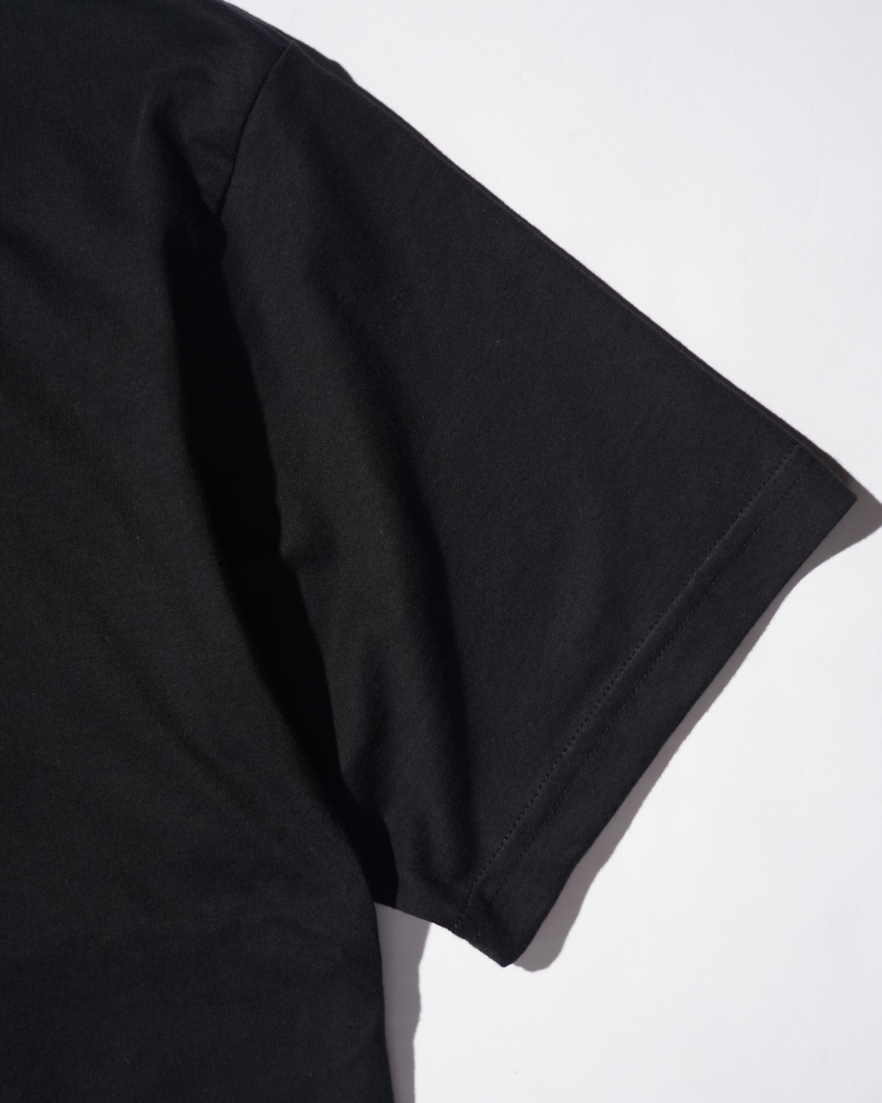 CCTB / CHAIN RAW EDGE T VINTAGE BLACK
