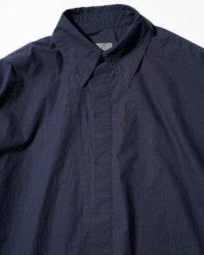 GREI. / PAINTER SHIRT ENZYME WASHED POPLIN MIDNIGHT BLUE