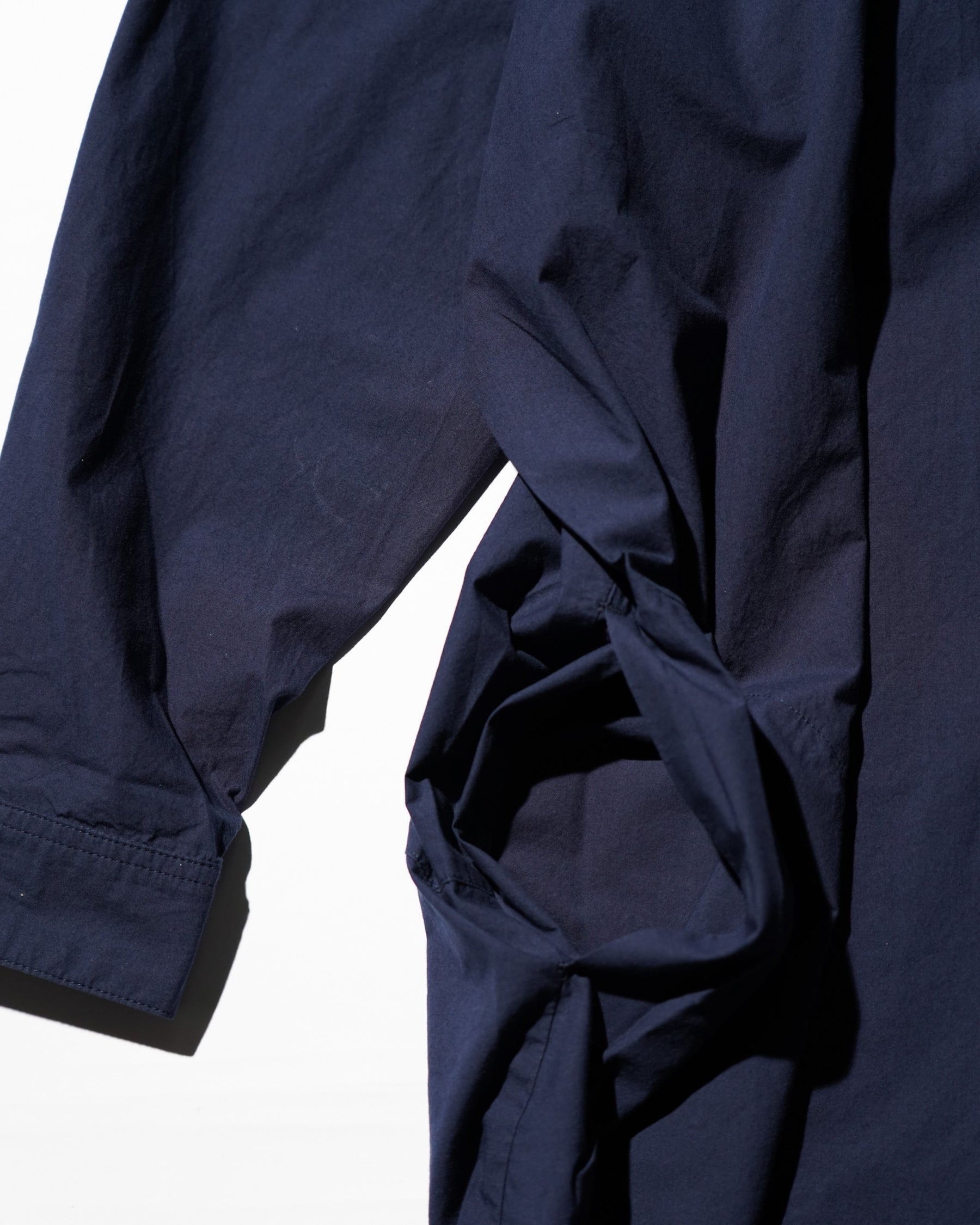 GREI. / PAINTER SHIRT ENZYME WASHED POPLIN MIDNIGHT BLUE