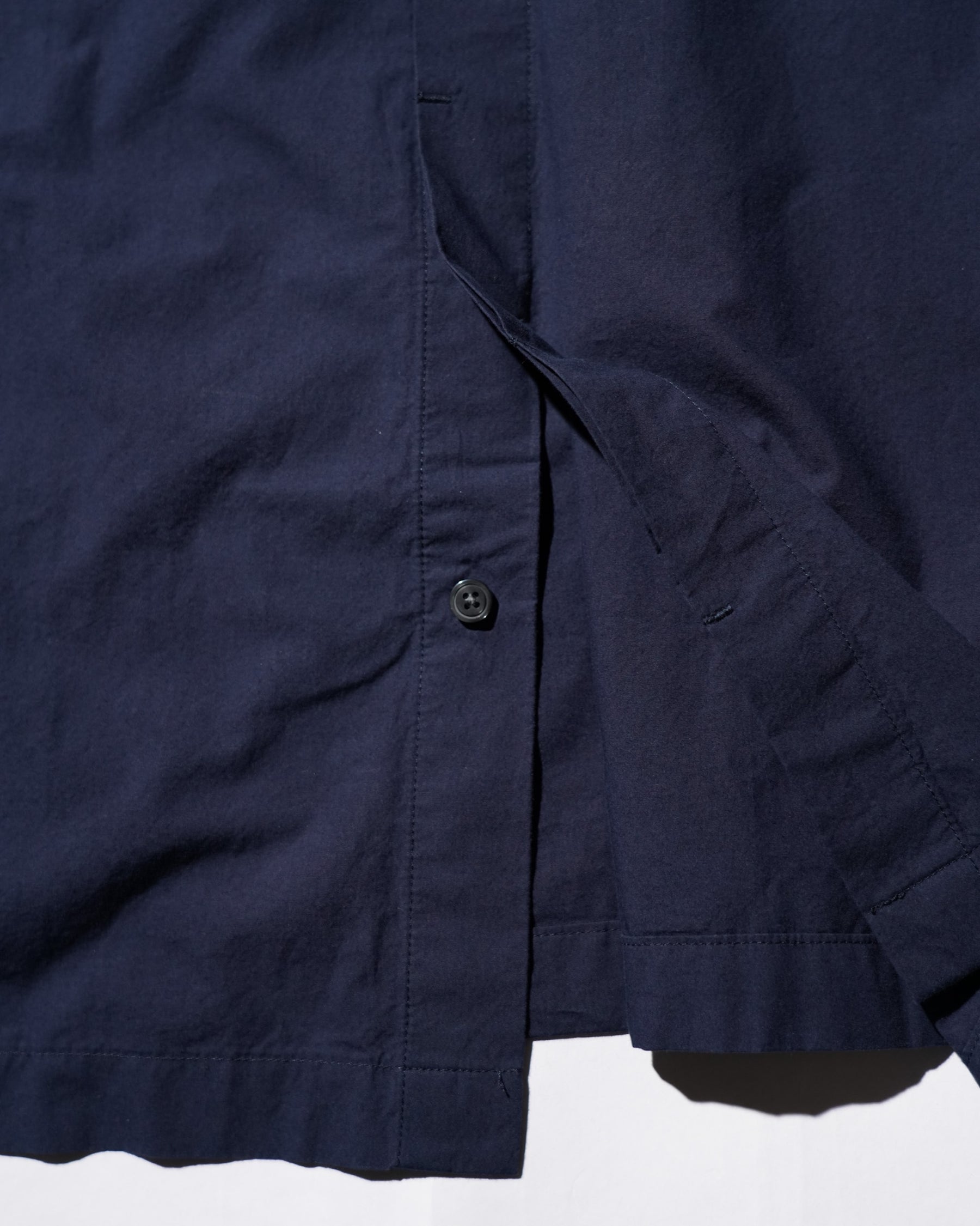 GREI. / PAINTER SHIRT ENZYME WASHED POPLIN MIDNIGHT BLUE