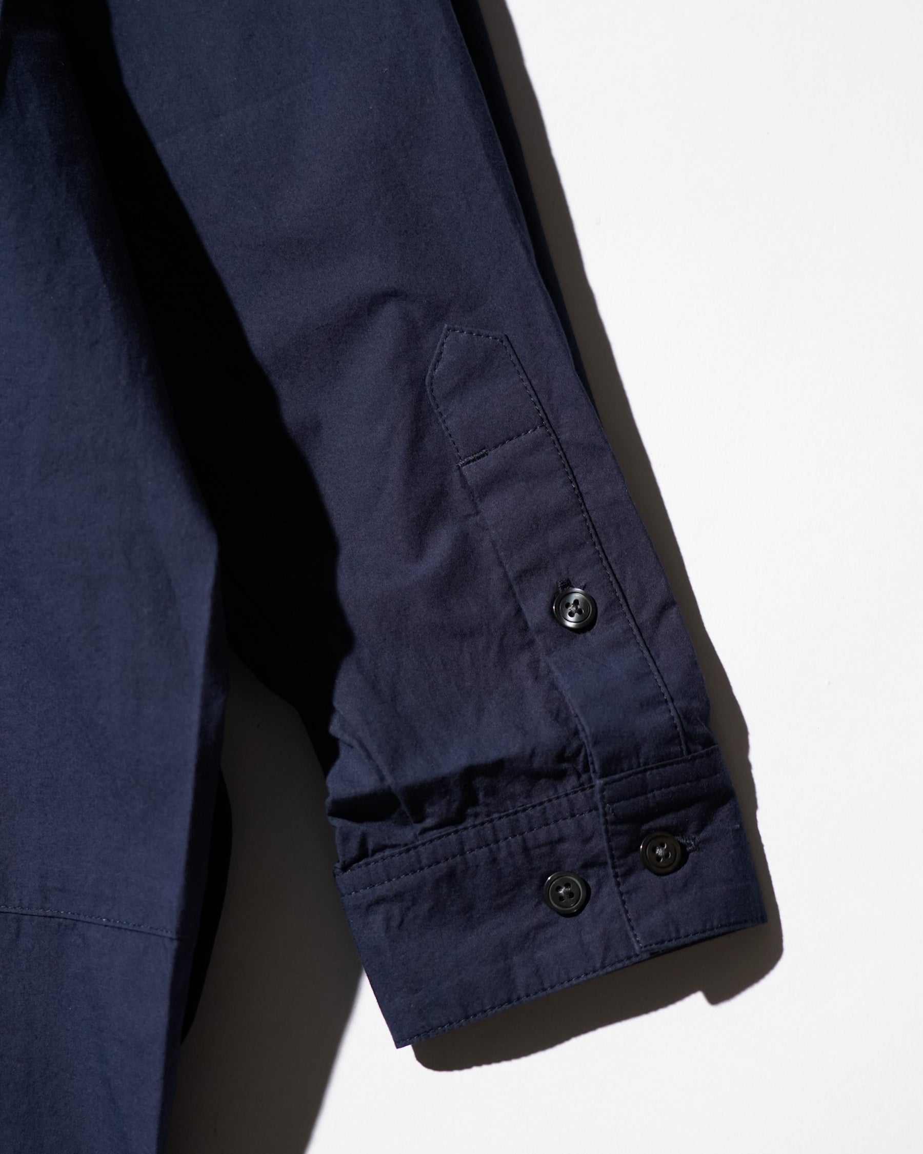 GREI. / PAINTER SHIRT ENZYME WASHED POPLIN MIDNIGHT BLUE