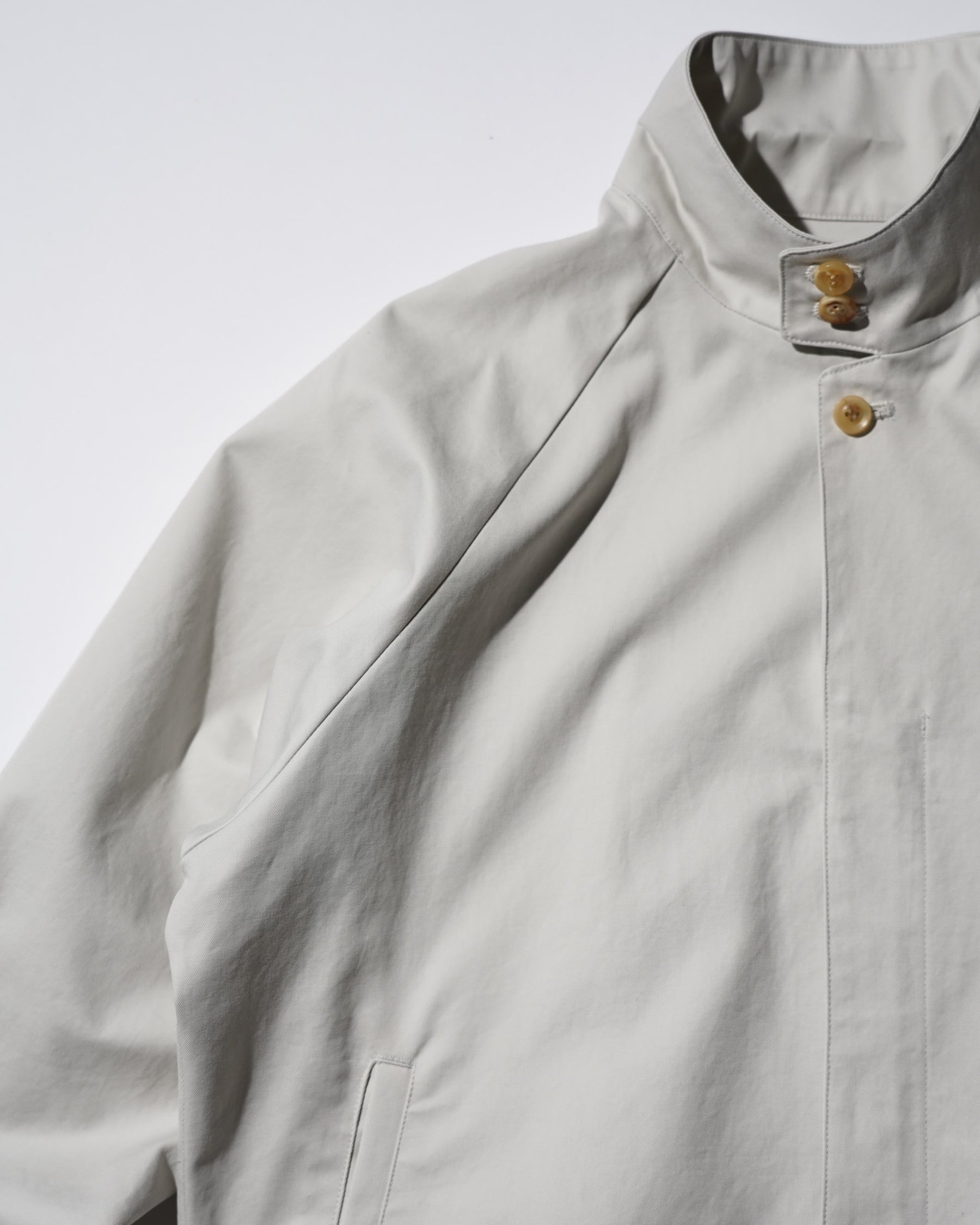 SOSHIOTSUKI / TRUCKER JACKET GREIGE