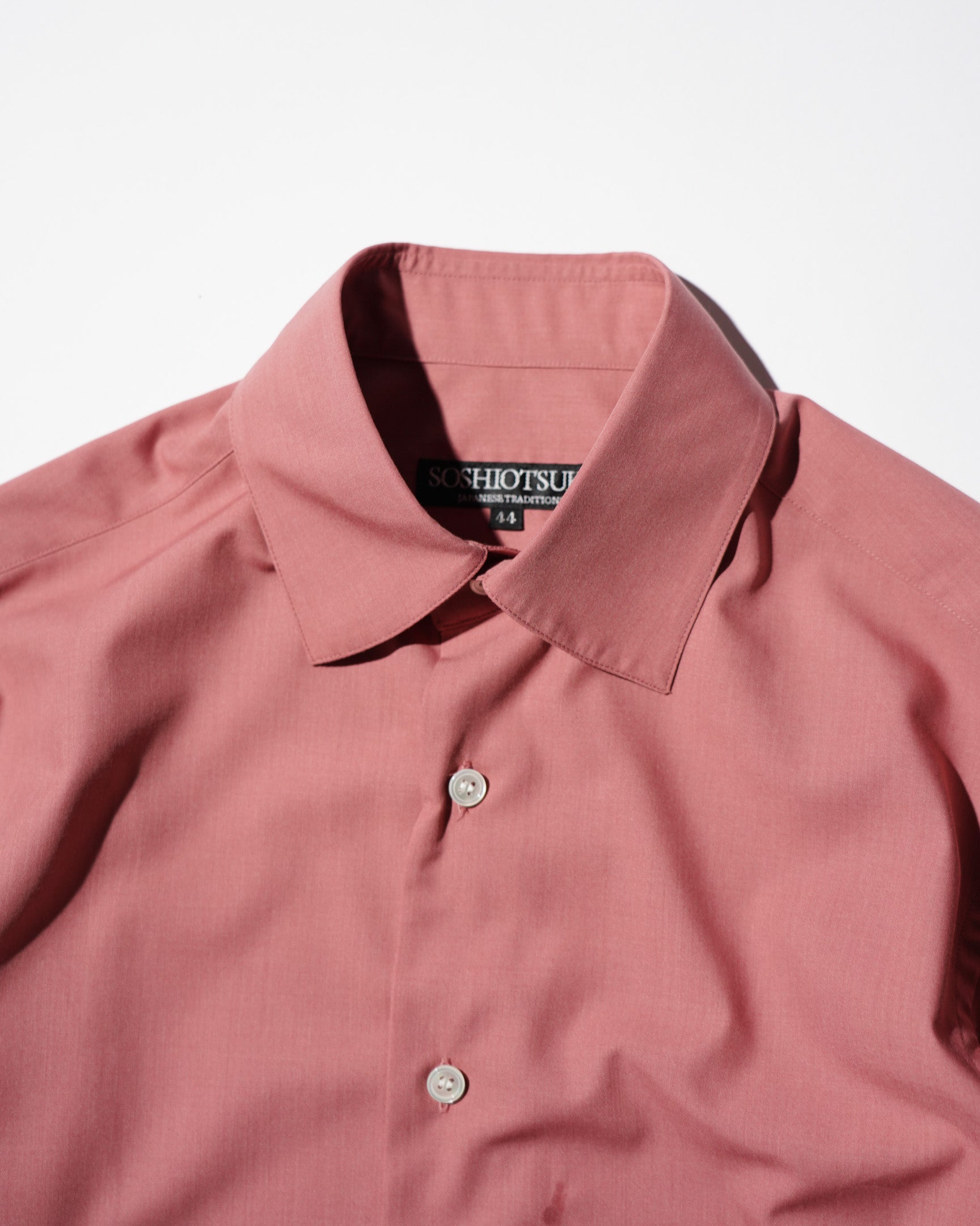 SOSHIOTSUKI / MANICA CAMICIA DRESS SHIRT PINK