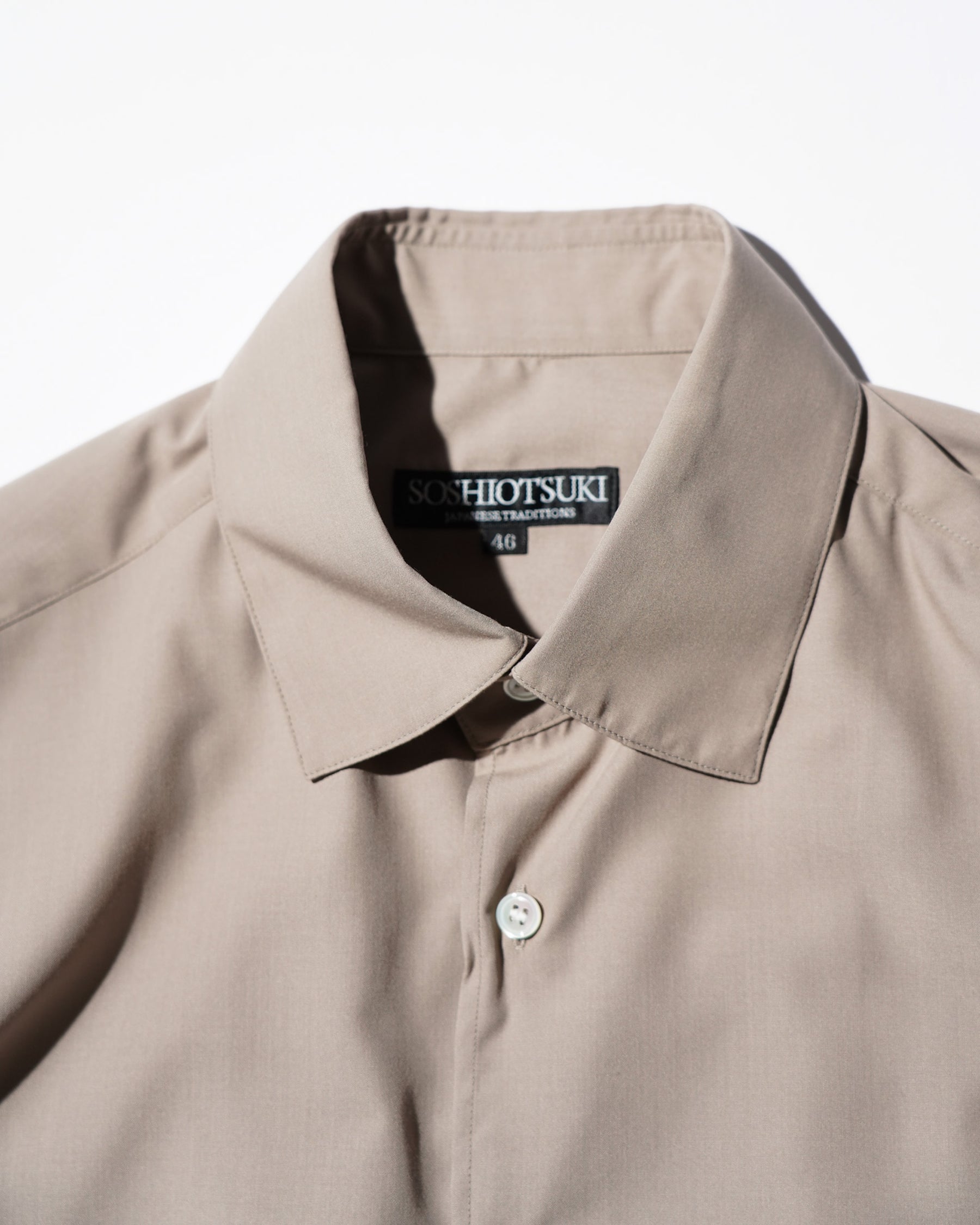 SOSHIOTSUKI / LS SHIRT BROWN
