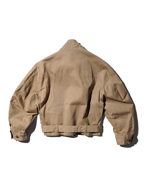 SOSHIOTSUKI / REVERSIBLE BLOUSON BEIGE × KHAKI