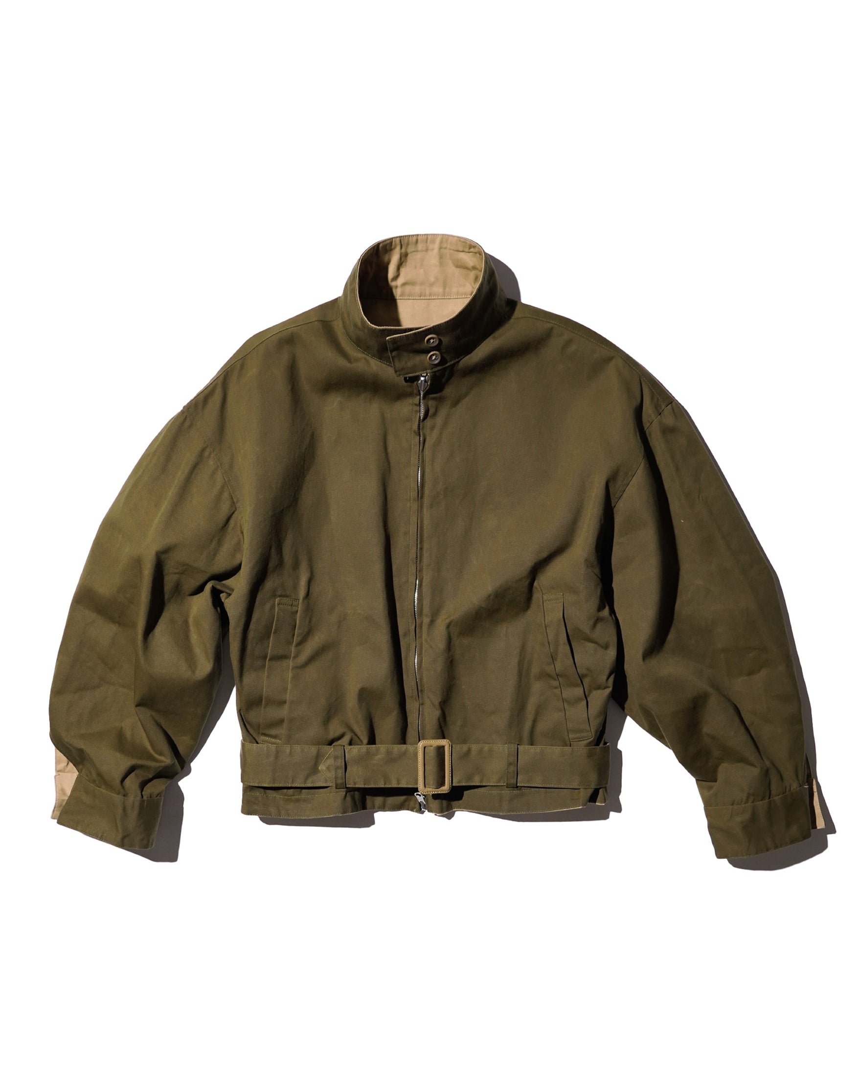SOSHIOTSUKI / REVERSIBLE BLOUSON BEIGE × KHAKI