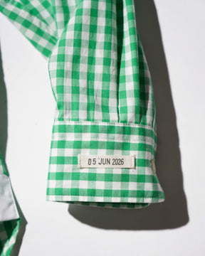TSTS / TSTS GINGHAM SHIRT GREEN GINGHAM